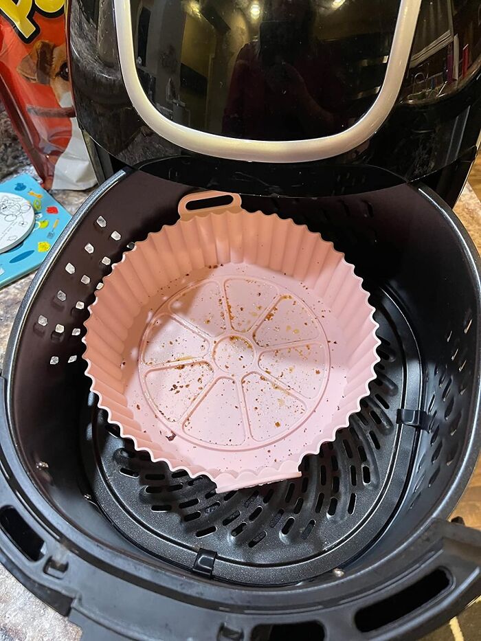 Slick Fries, No Stick: Silicone Liners For The Ultimate Air Fryer Experience!