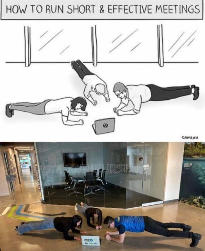 Honestly Yes, F**k Meetings, Might As Well Workout