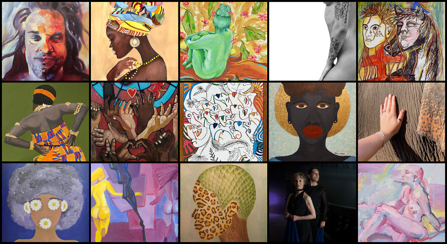 78 Artists Interpret The Colors Of Skin