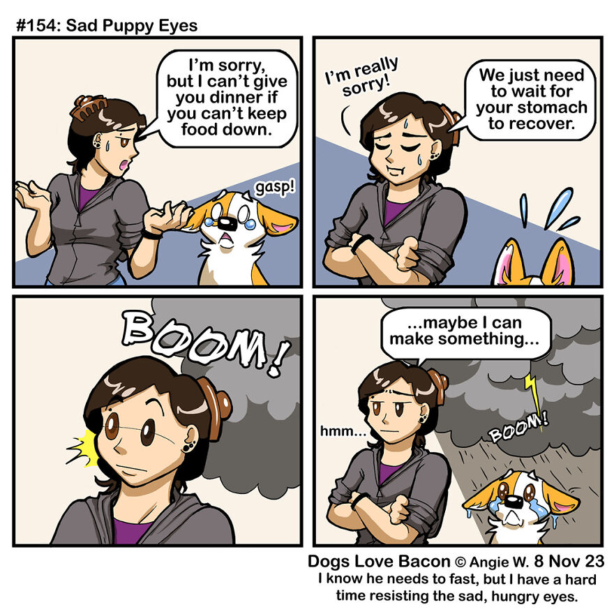 I Draw Comics About The Lives Of Four Rescue Dogs!
