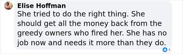“One Week I’m Amazing, Now I’m Jobless”: Waitress Who Was Tipped $10k Gets Fired “One Week I’m Amazing, Now I’m Jobless”: Waitress Who Was Tipped $10k Gets Fired