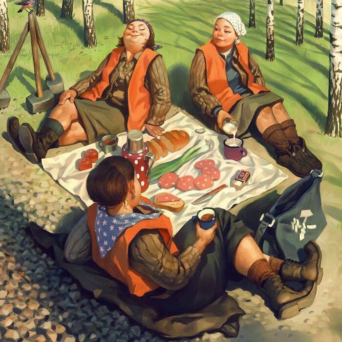 Artist Continues To Create Controversial Illustrations Full Of Hidden Messages (29 New Pics)