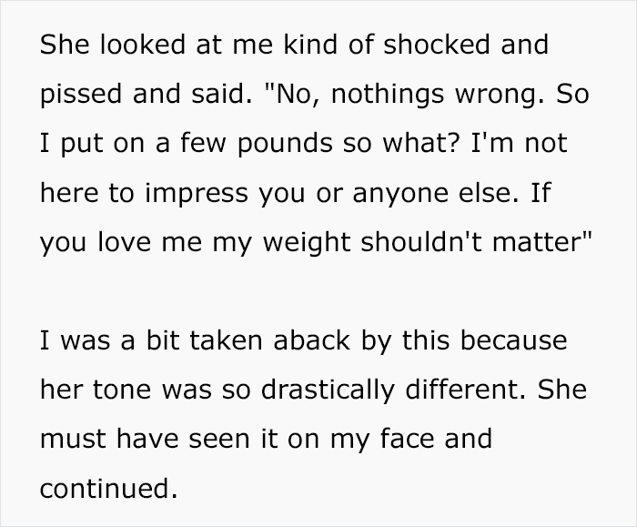 Man Debates Breaking Up: &ldquo;The Thin Girl I Was Attracted To Was Replaced By An Insatiable Blob&rdquo;
