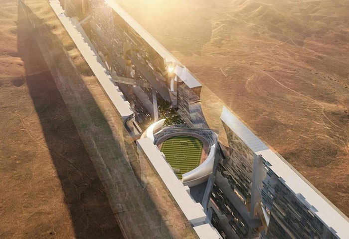 Step Into The Future: New Aerial Footage Shows Saudi Arabia&rsquo;s Trillion-Dollar &ldquo;The Line&rdquo;