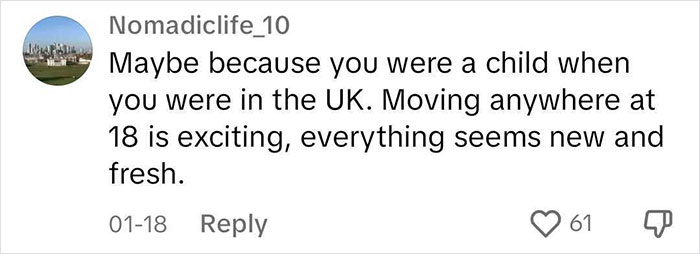 Woman Reveals How Moving From The UK To The USA Has Changed Her Life, Goes Viral