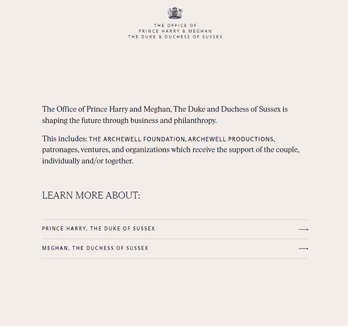 People Fume Over Prince Harry And Meghan Markle’s New “Ridiculous” Sussex.com Website People Fume Over Prince Harry And Meghan Markle’s New “Ridiculous” Sussex.com Website