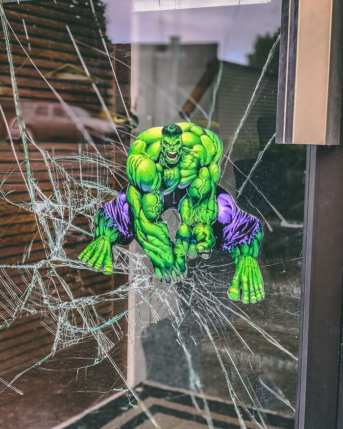 Pop Culture Character Stickers In The Streets