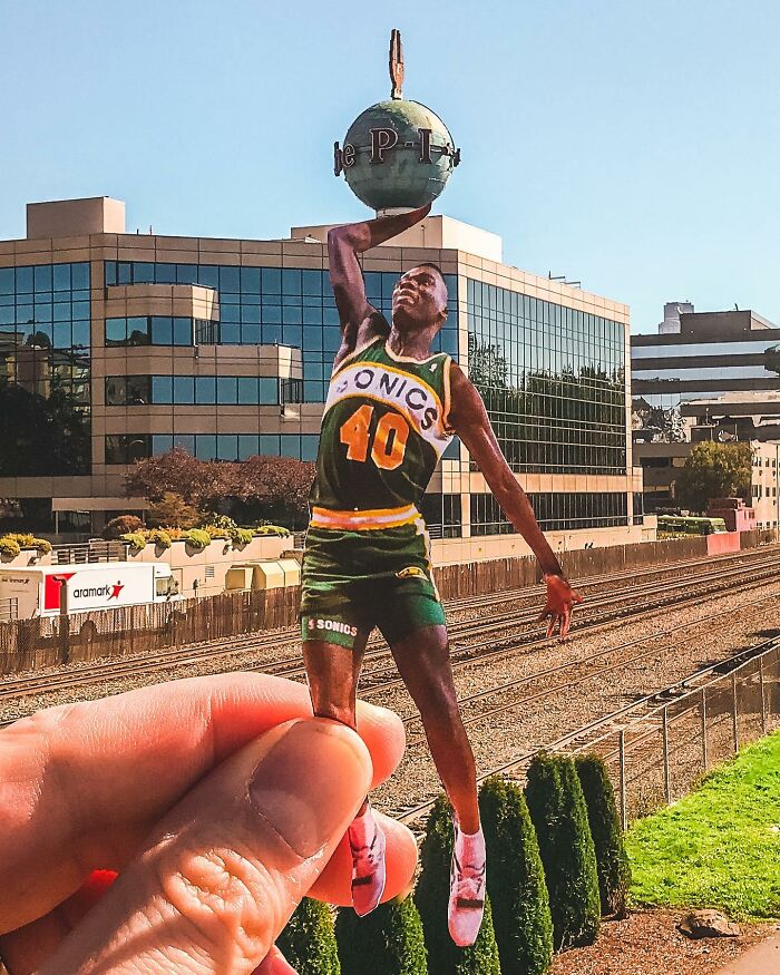 Pop Culture Character Stickers In The Streets