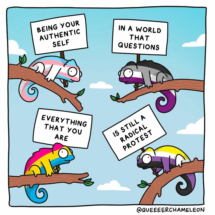 Queer Chameleon Comics