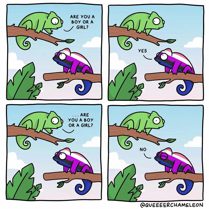 Queer Chameleon Comics