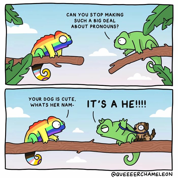 Queer Chameleon Comics