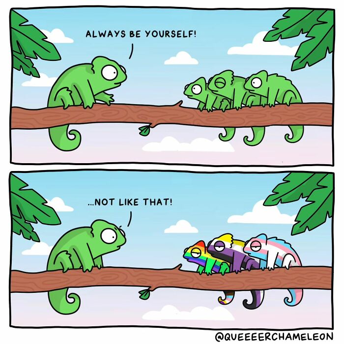 Queer Chameleon Comics