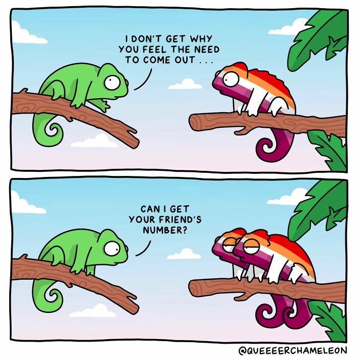 Queer Chameleon Comics