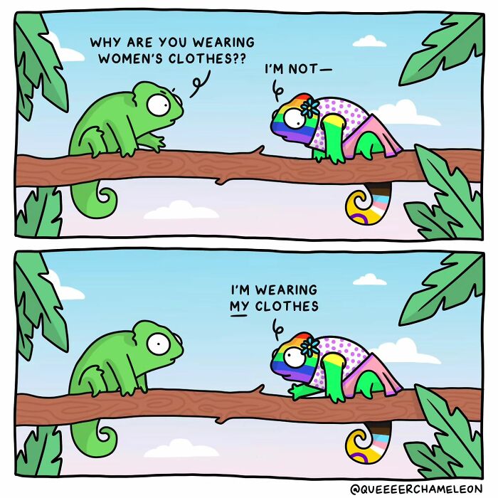 Queer Chameleon Comics