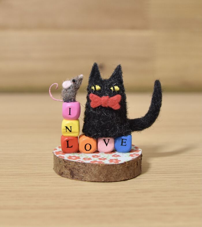 Kitty With Mouse Friend