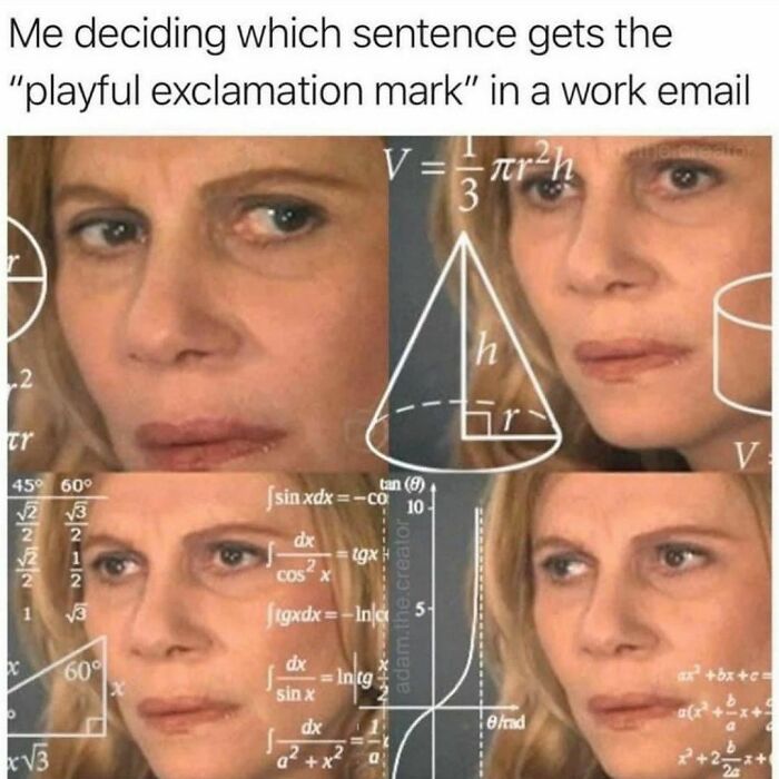 Too Many ‼️ And You’re Over-Eager And Unprofessional. Too Few ‼️ And You’re Terse And Unfriendly. It’s A Delicate Balance. Especially If You Have Marginalized Identities