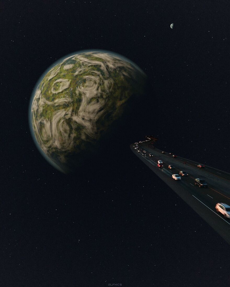 Conheça O Mundo Surreal Criado Por Este Artista Digital