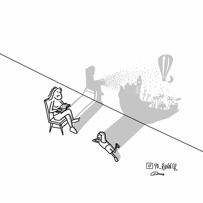 Minimalist And Wholesome Illustration By Sergio Duce