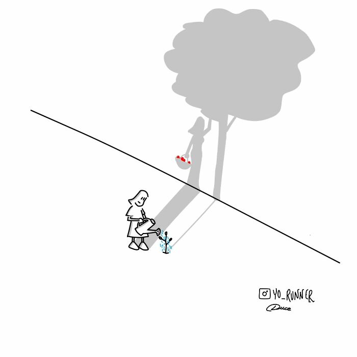 Minimalist And Wholesome Illustration By Sergio Duce