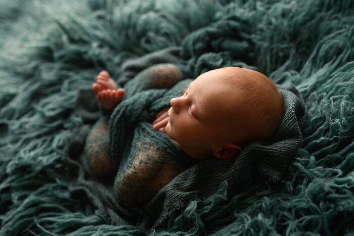 Profile Image Of Baby On Flokati