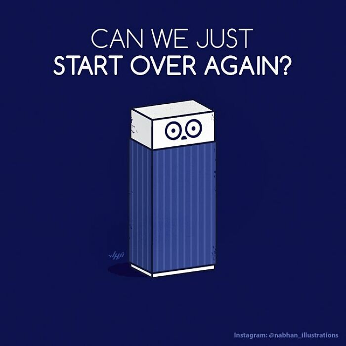 Fun Double Meaning Illustrations By Nabhan Abdullatif