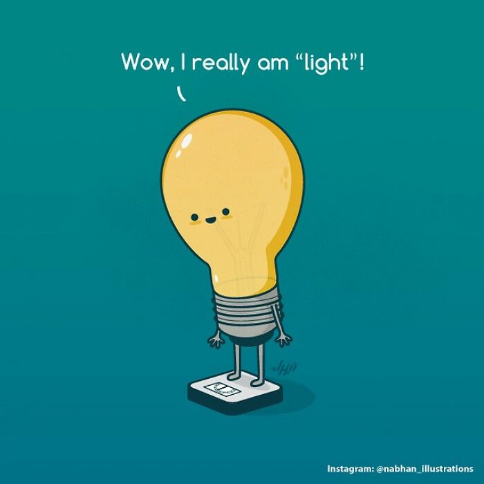 Fun Double Meaning Illustrations By Nabhan Abdullatif