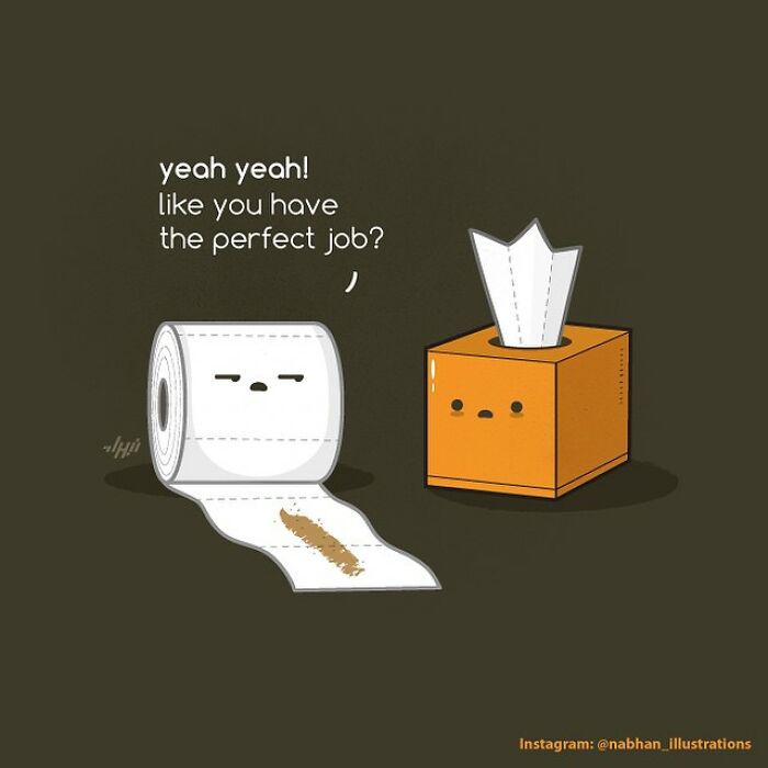 Fun Double Meaning Illustrations By Nabhan Abdullatif