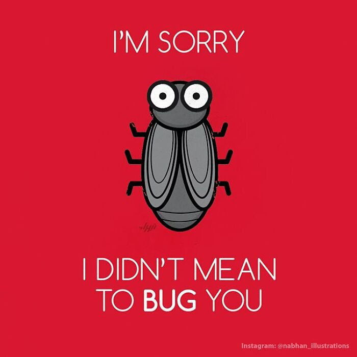 Fun Double Meaning Illustrations By Nabhan Abdullatif