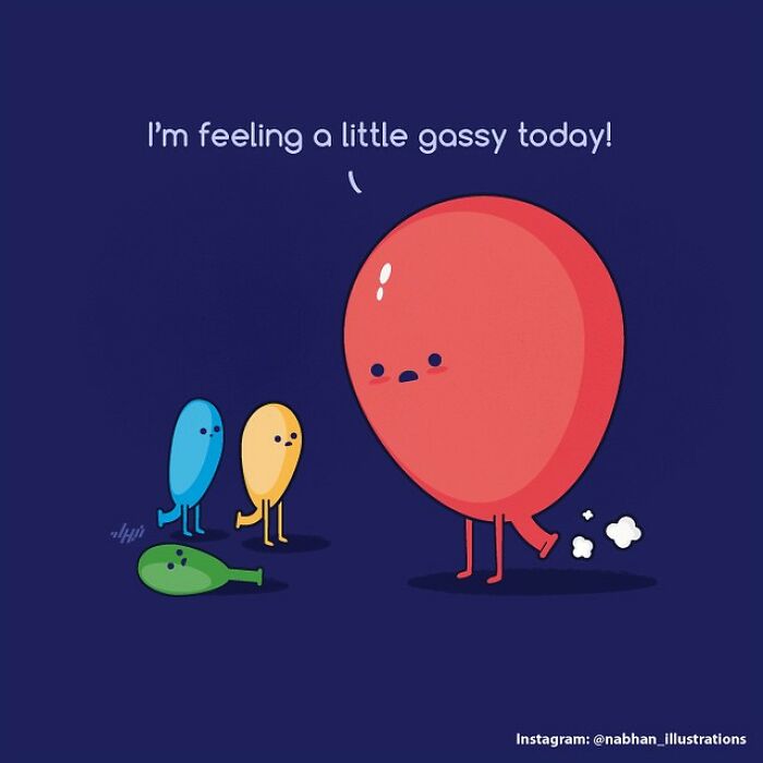 Fun Double Meaning Illustrations By Nabhan Abdullatif
