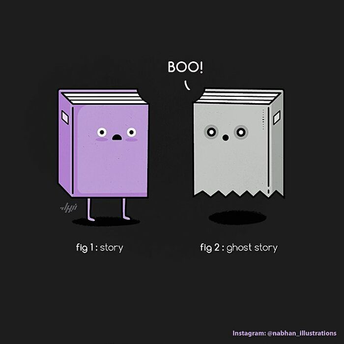 Fun Double Meaning Illustrations By Nabhan Abdullatif