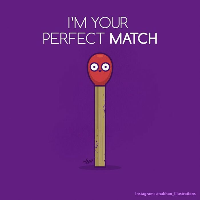 Fun Double Meaning Illustrations By Nabhan Abdullatif