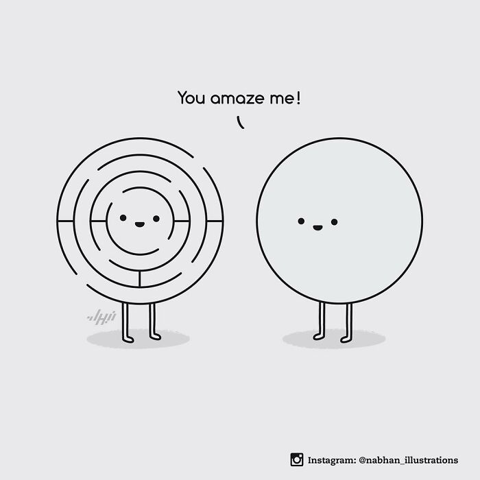 Fun Double Meaning Illustrations By Nabhan Abdullatif