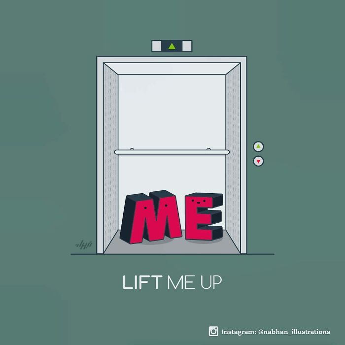 Fun Double Meaning Illustrations By Nabhan Abdullatif
