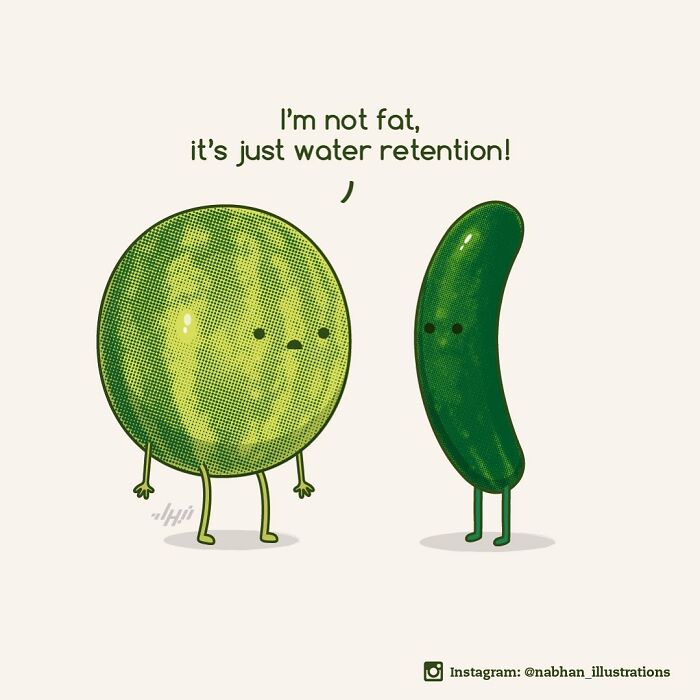 Fun Double Meaning Illustrations By Nabhan Abdullatif