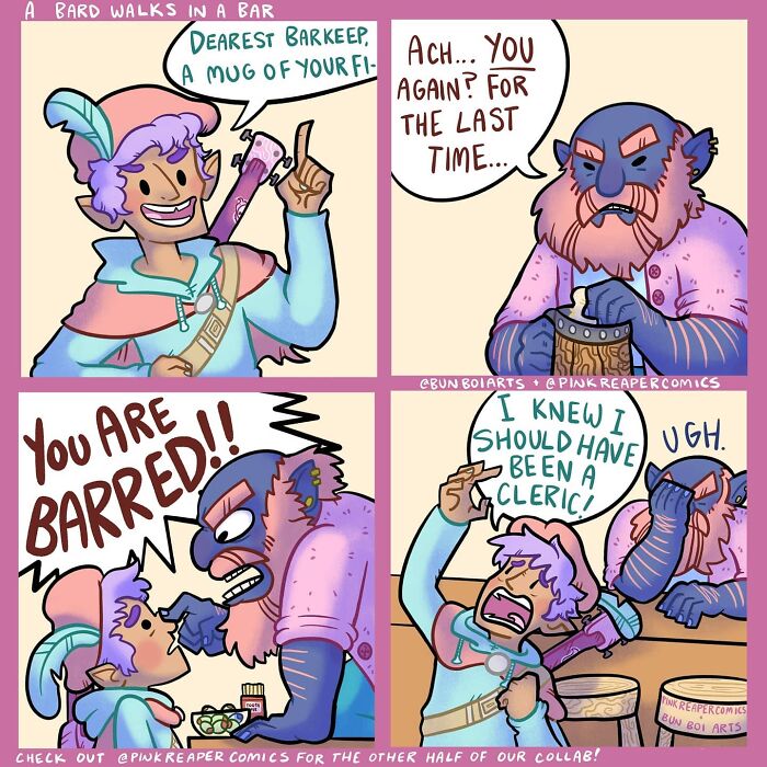 Funny Comics Based On Fantasy World By Jakey Boi Arts (New Pics)