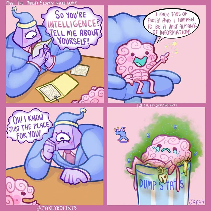 Funny Comics Based On Fantasy World By Jakey Boi Arts (New Pics)