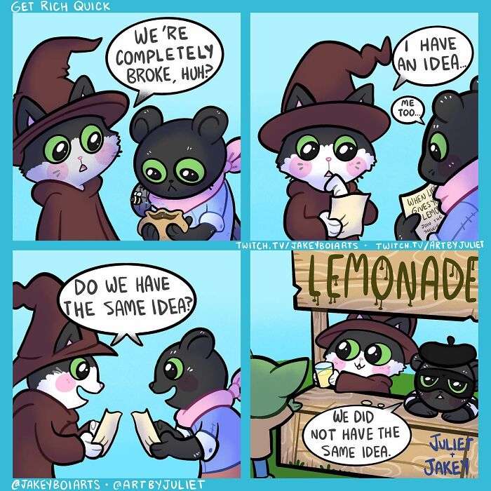 Funny Comics Based On Fantasy World By Jakey Boi Arts (New Pics)