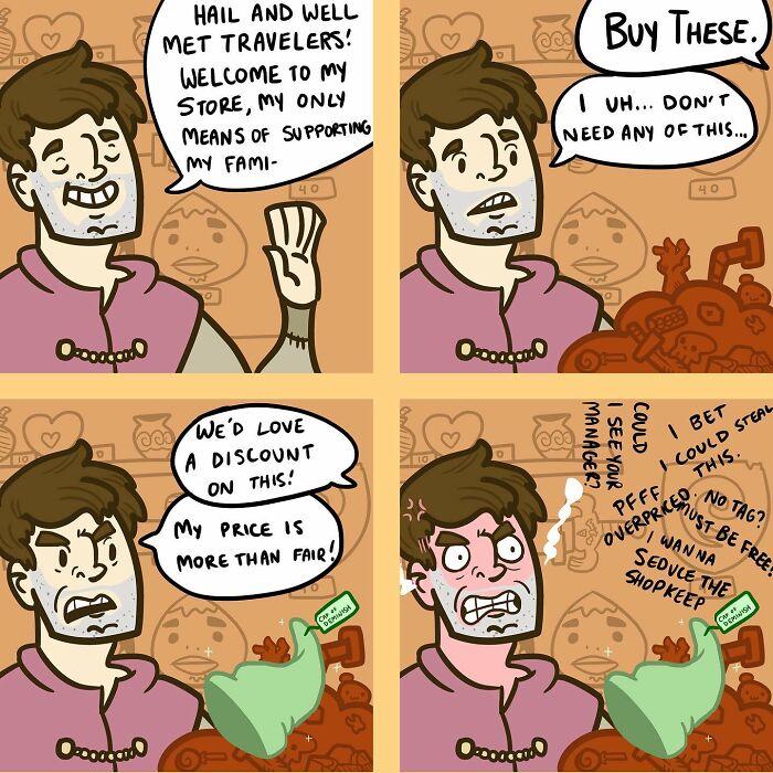 Funny Comics Based On Fantasy World By Jakey Boi Arts (New Pics)