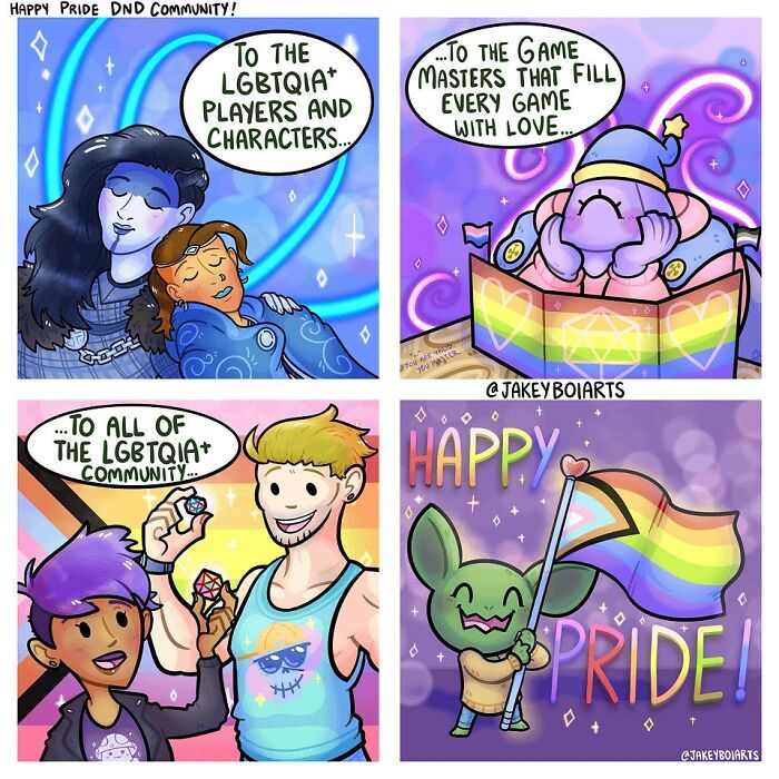 Funny Comics Based On Fantasy World By Jakey Boi Arts (New Pics)