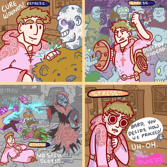 Funny Comics Based On Fantasy World By Jakey Boi Arts (New Pics)