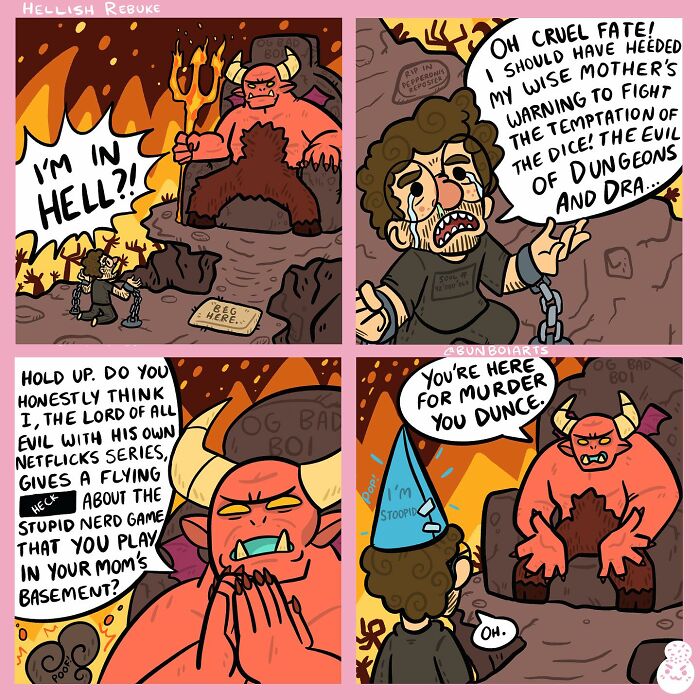 Funny Comics Based On Fantasy World By Jakey Boi Arts (New Pics)