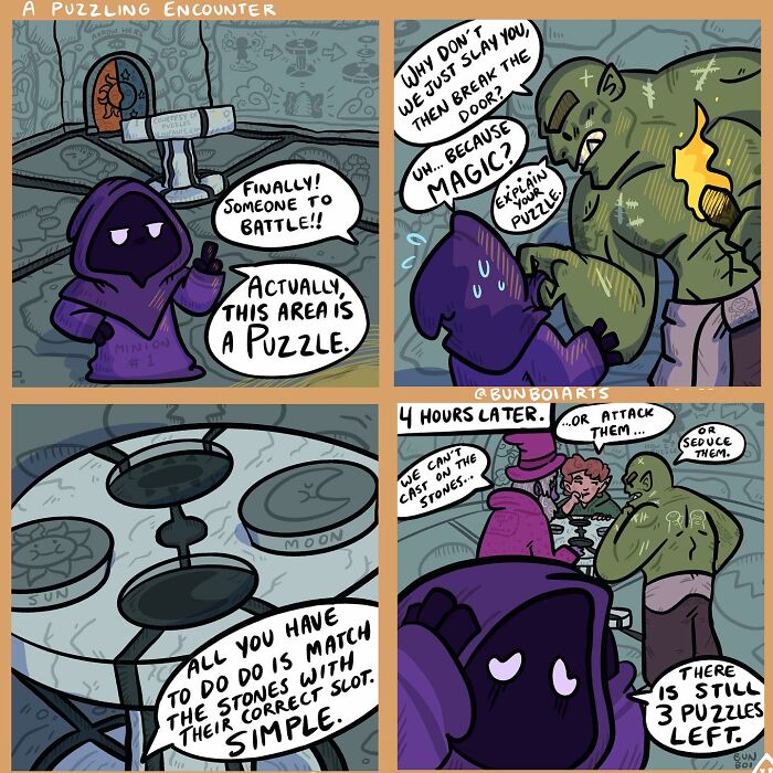 Funny Comics Based On Fantasy World By Jakey Boi Arts (New Pics)