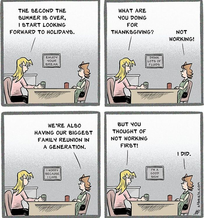 Comic Capturing The Absurd Humor Of Working In A Retail Store By Stephen Beals