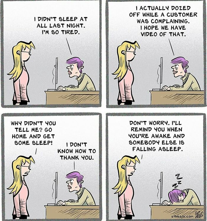 Comic Capturing The Absurd Humor Of Working In A Retail Store By Stephen Beals