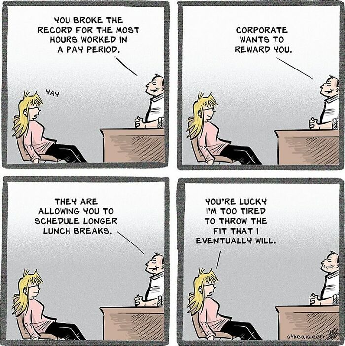 Comic Capturing The Absurd Humor Of Working In A Retail Store By Stephen Beals