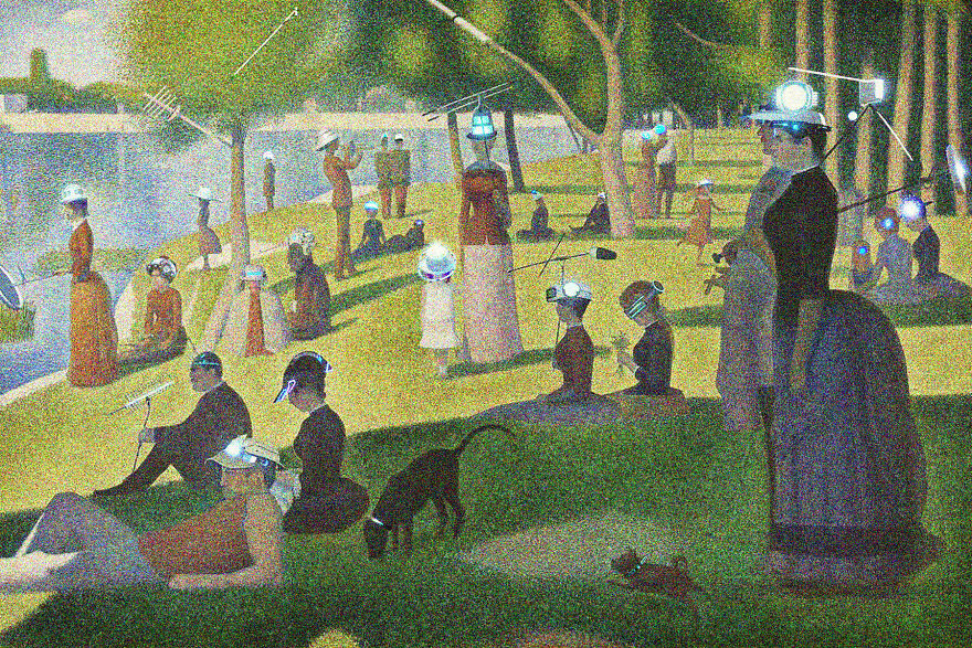 Cyber Sunday On La Grande Jatte - William Josephs Radford (2024)