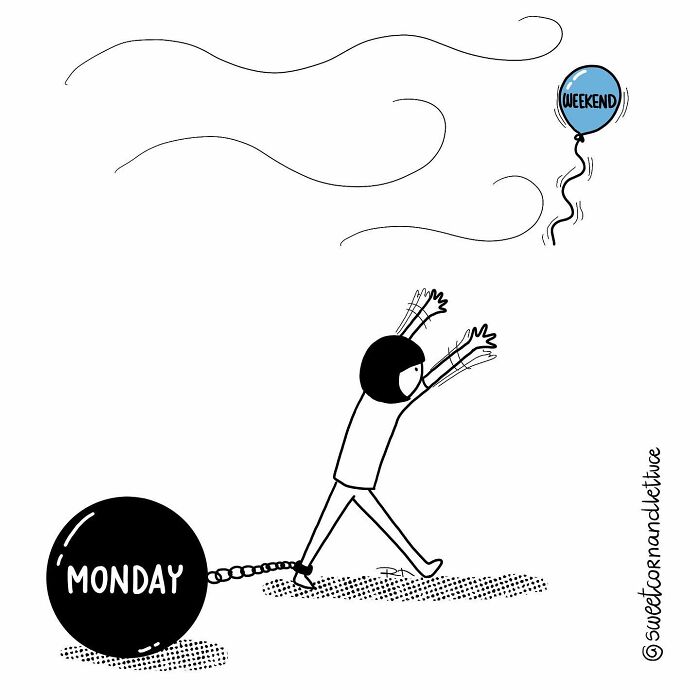 Relatable Everyday Life Cartoon By Ruth Martin Comics