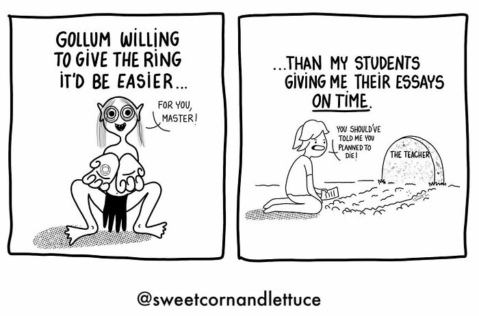 Relatable Everyday Life Cartoon By Ruth Martin Comics