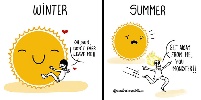 Relatable Everyday Life Cartoon By Ruth Martin Comics