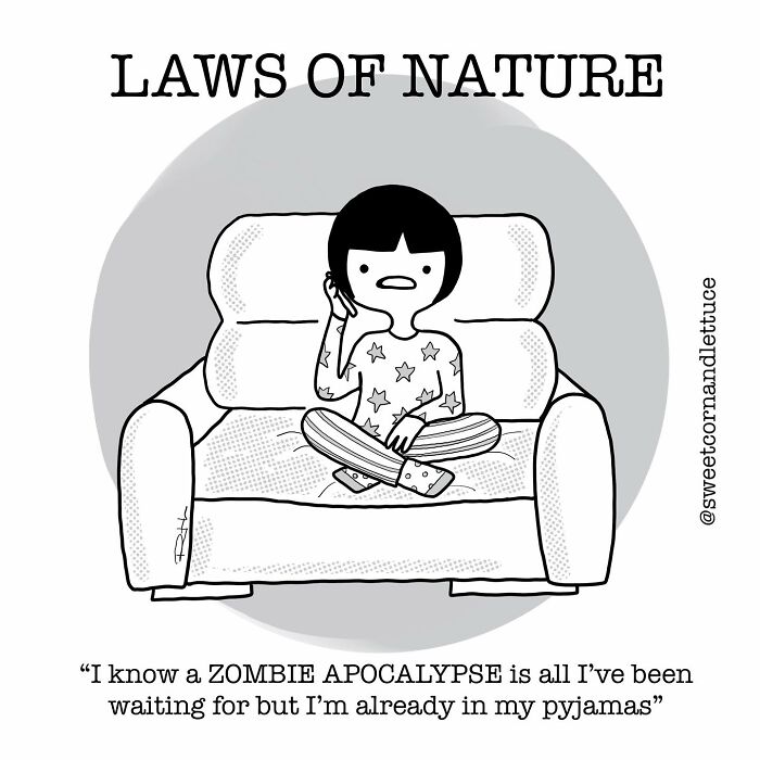 Relatable Everyday Life Cartoon By Ruth Martin Comics